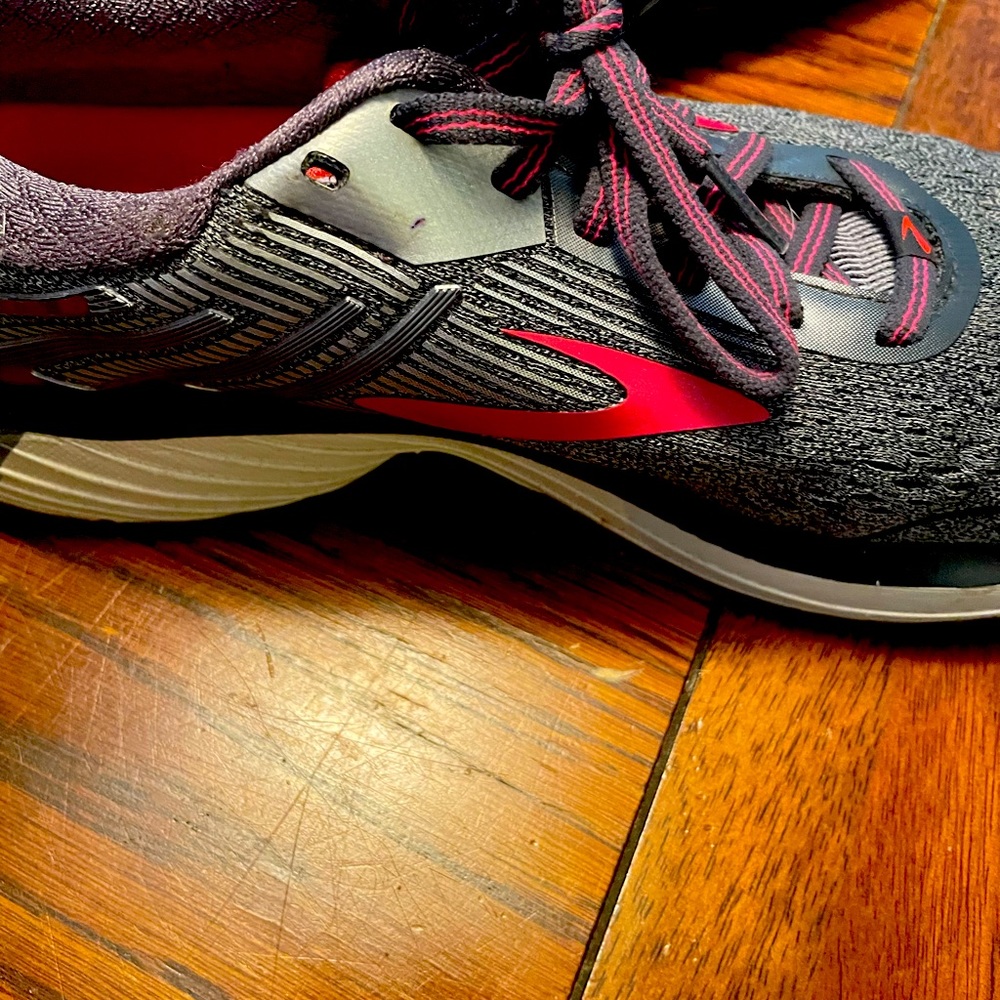 Brooks sneakers.